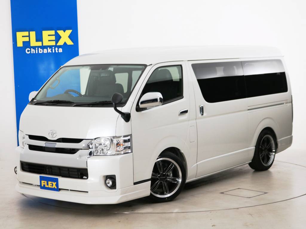 新車未登録　ハイエースワゴンＧＬ　ガソリン２ＷＤ　１０人乗り３ナンバー登録　内装アレンジ【アレンジＡ－Ｓ】！