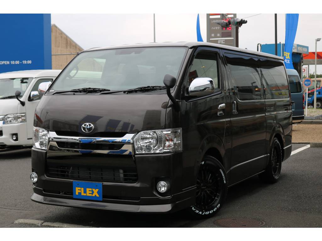 ＦＬＥＸオリジナルフロントリップスポイラーカスタムしております！車高がより低くみえますね！