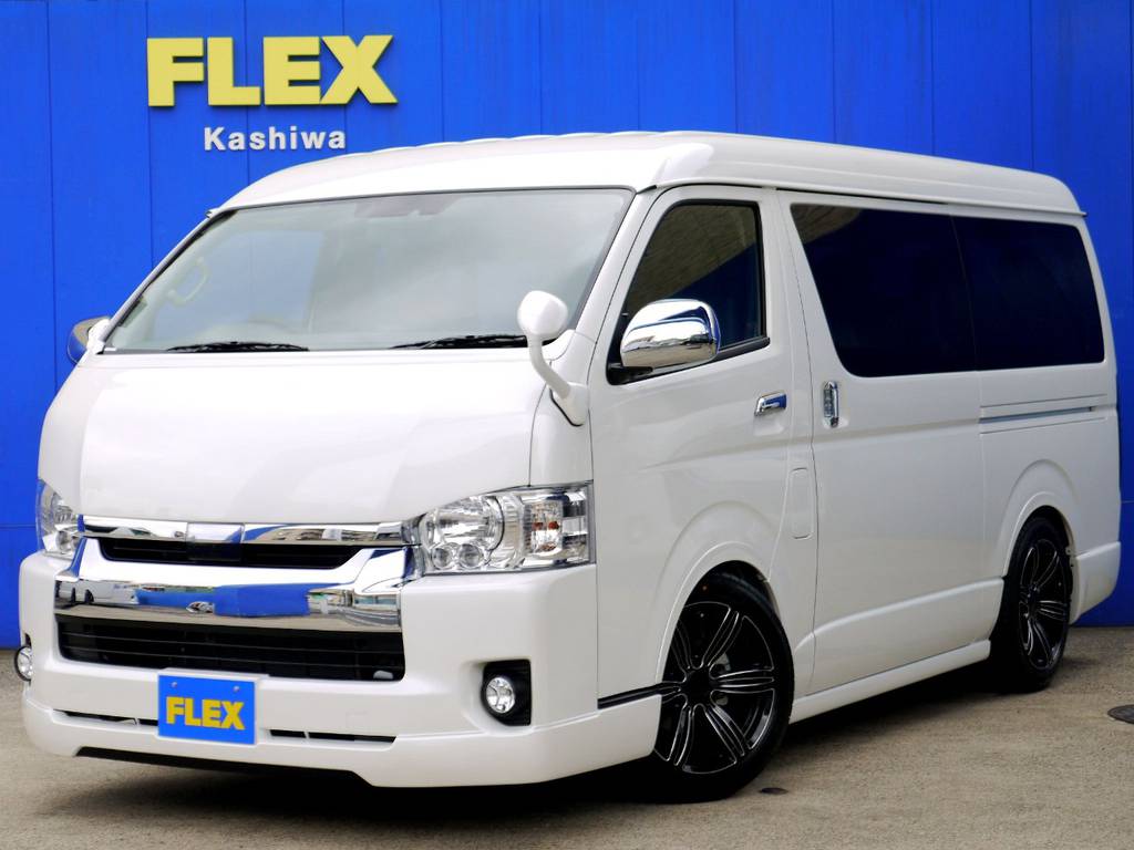 新車ハイエースワゴンＧＬ トリプルナビフルエアロが入庫しました！！