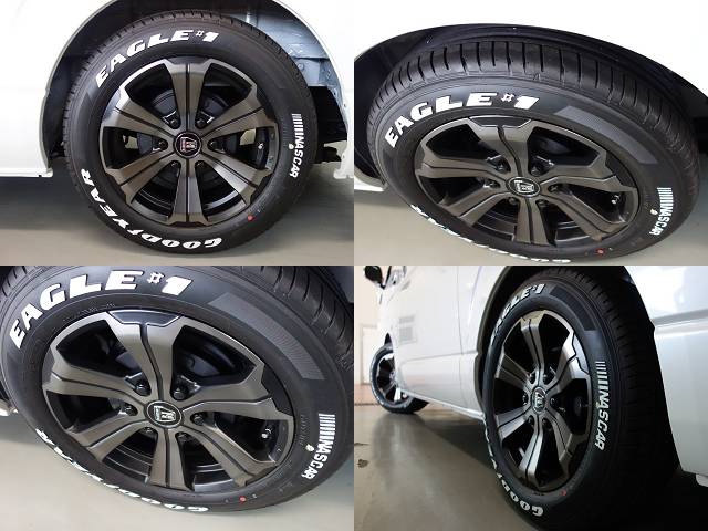 新車ハイエースＶダークプライムⅡ２０００ガソリンナビパッケージ完成致しました！！