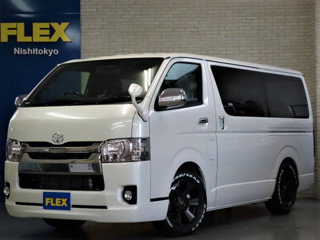 新車ハイエースＶダークプライムⅡ２０００ガソリンナビパッケージ完成致しました！！