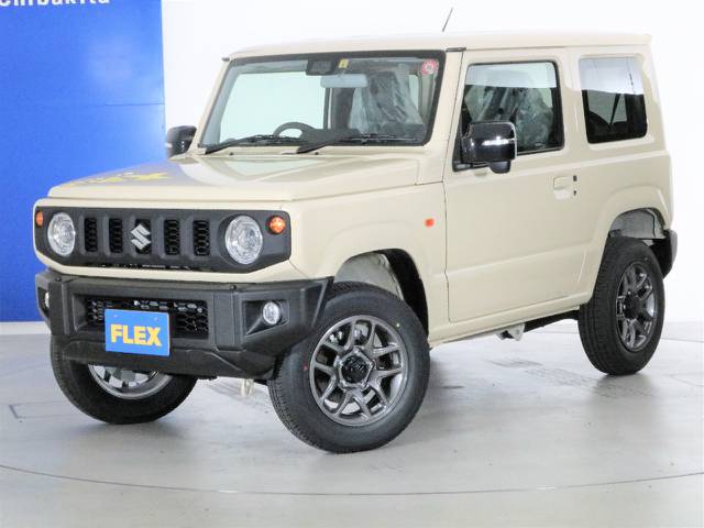 登録済み未使用車☆新型ジムニー☆ベージュ☆即納車可能☆