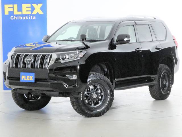 人気のブラックFLEX新車コンプリートカスタム新車１５０プラド新入庫です☆