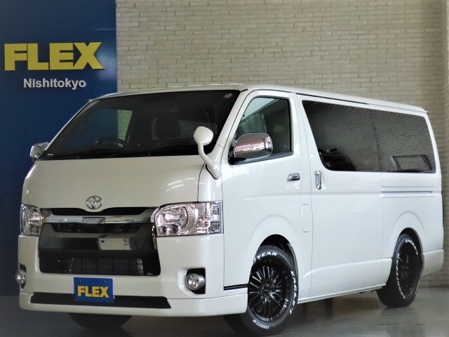 残り僅か新車ハイエースＶ５０周年特別仕様車ディーゼルナビパッケージ完成致しました！！