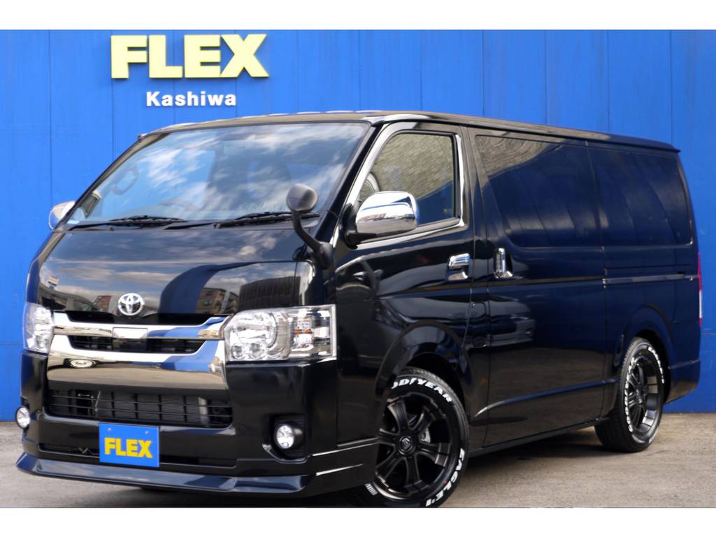 新車ハイエース スーパーＧＬ ダークプライムⅡ ライトカスタムパッケージが入庫しました！！
