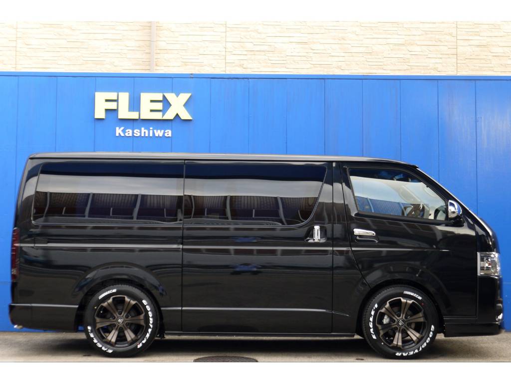 ２インチローダウン施工済！！構造変更にてご納車となりますのでご安心ください！！