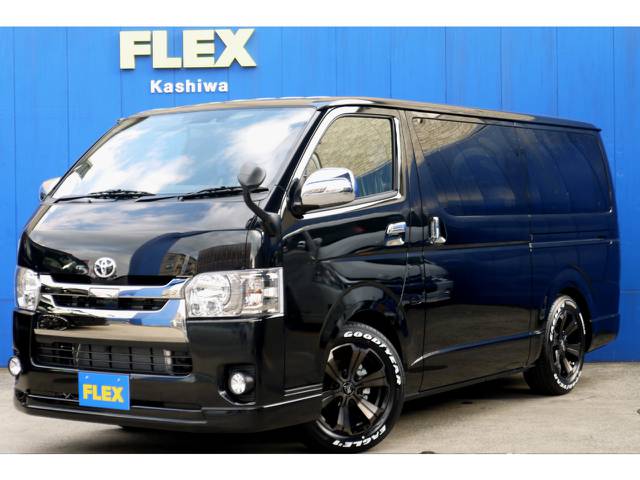 新車ハイエース スーパーＧＬ ダークプライムⅡ ベットキットナビパッケージが入庫しました！！