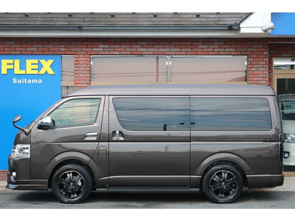 微量なローダウンがお出かけ先の車庫問題も解決してくれます♪