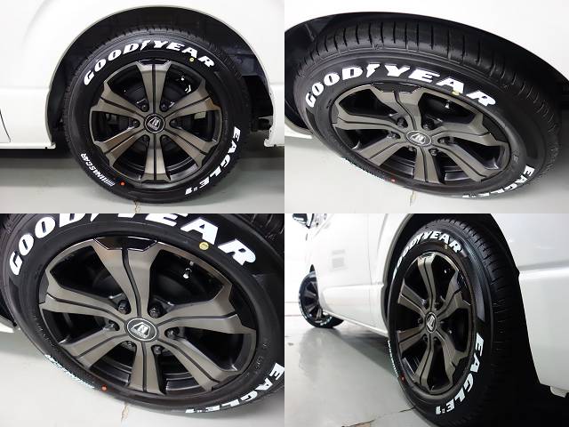 新車ハイエースＶダークプライムⅡ２８００ディーゼルターボナビパッケージ完成致しました！！