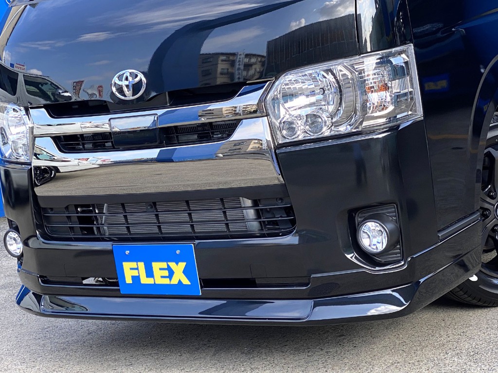 ＦＬＥＸオリジナル ＤｅｌｆｉｎｏＬｉｎｅフロントスポイラーをセット！！