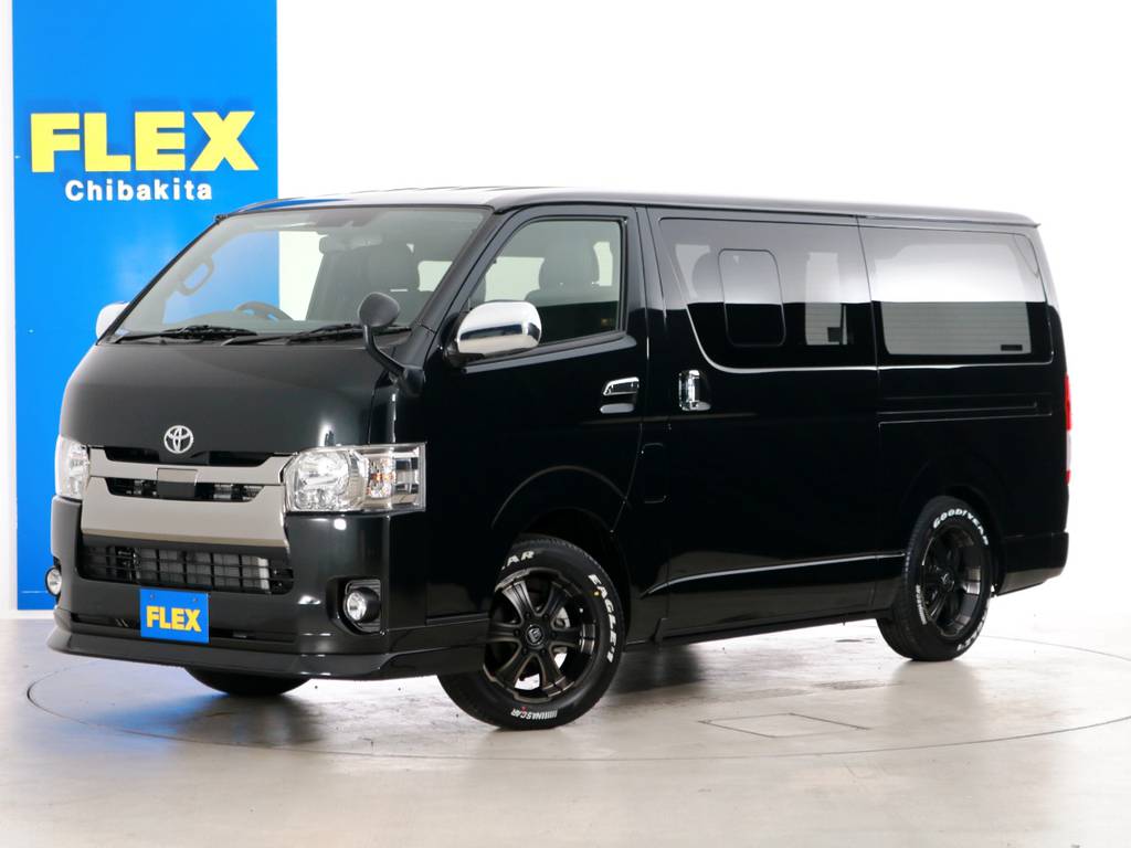 新車未登録　ハイエースバン　Ｓ－ＧＬ　ＤＰⅡ　ＦＬＥＸオリジナル内装アレンジ【Ｖｅｒ４　Ｄ/ＰⅡ】！