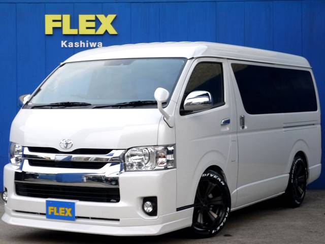 新車ハイエースワゴンＧＬ フレックスオリジナルシートアレンジＶｅｒ２ トリプルナビパッケージが完成しました！！