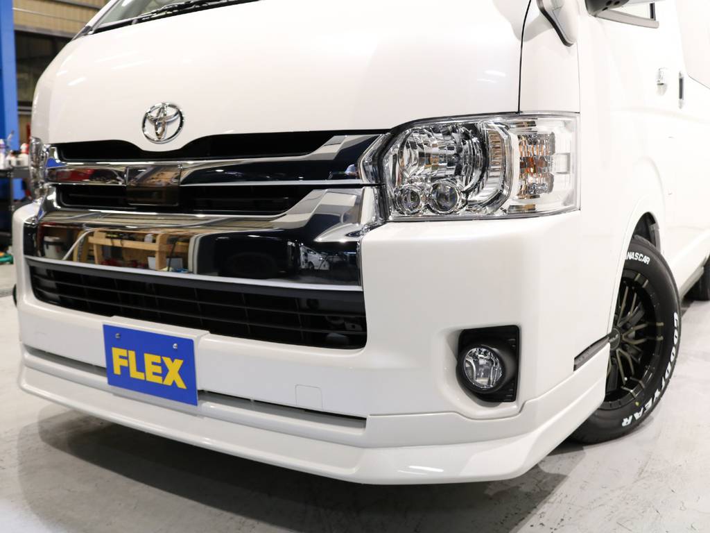 FLEXオリジナルフロントスポイラー！