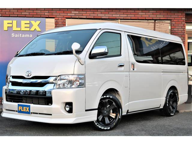 新車ハイエースワゴンＧＬ４ＷＤフレックスＶｅｒ２内装架装が完成しましたよ♪