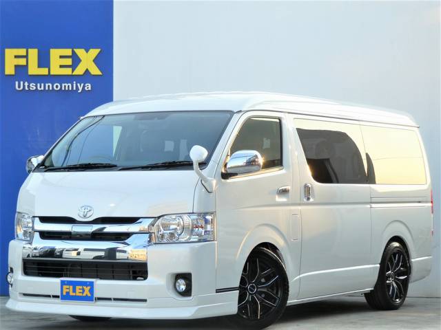 【Ｒ１/内装架装】新車　ハイエース　ワゴンＧＬ　内外装ＦＬＥＸオリジナルパーツでフルカスタム♪【全国陸送可能】
