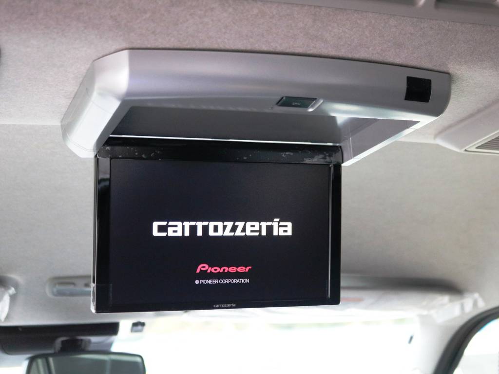 カロッツェリア　１０．２型　フリップダウンモニター！