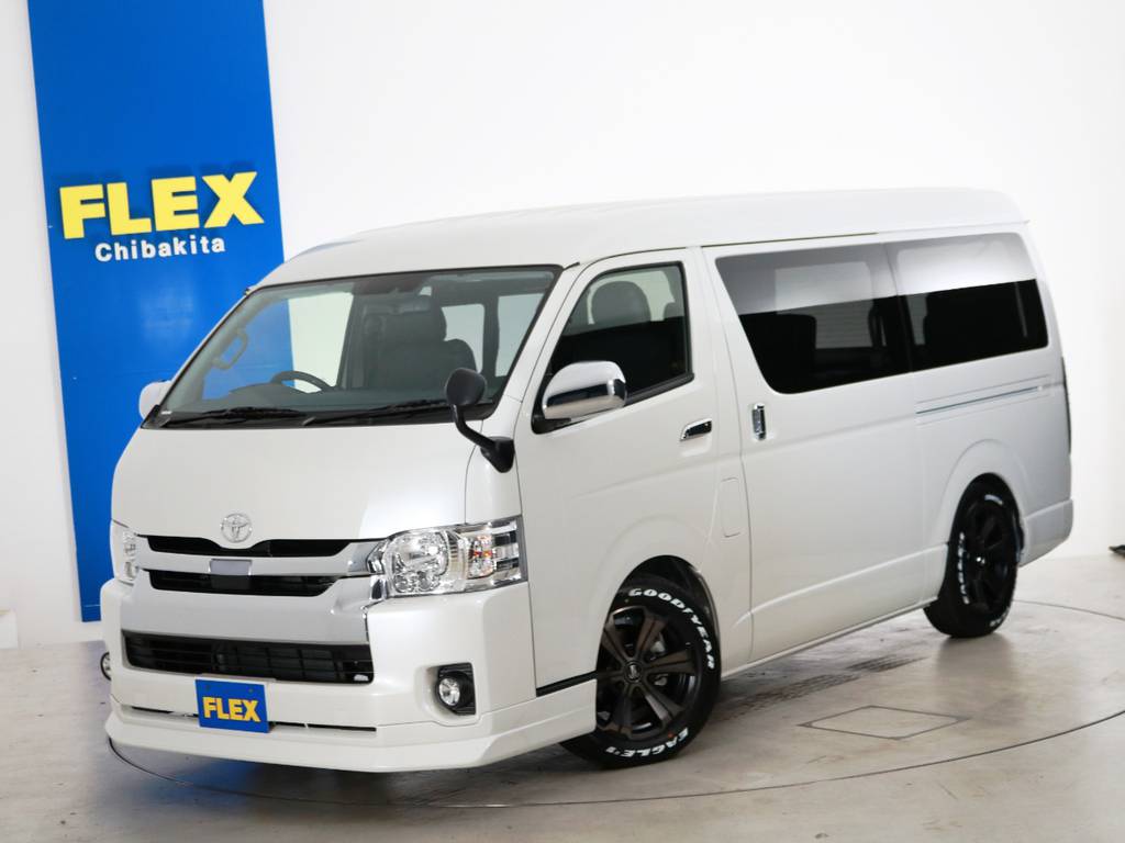 新車未登録　ハイエースワゴンＧＬ　ガソリン２ＷＤ　１０人乗り３ナンバー登録　内装アレンジ【アレンジＡ－Ｓ】！