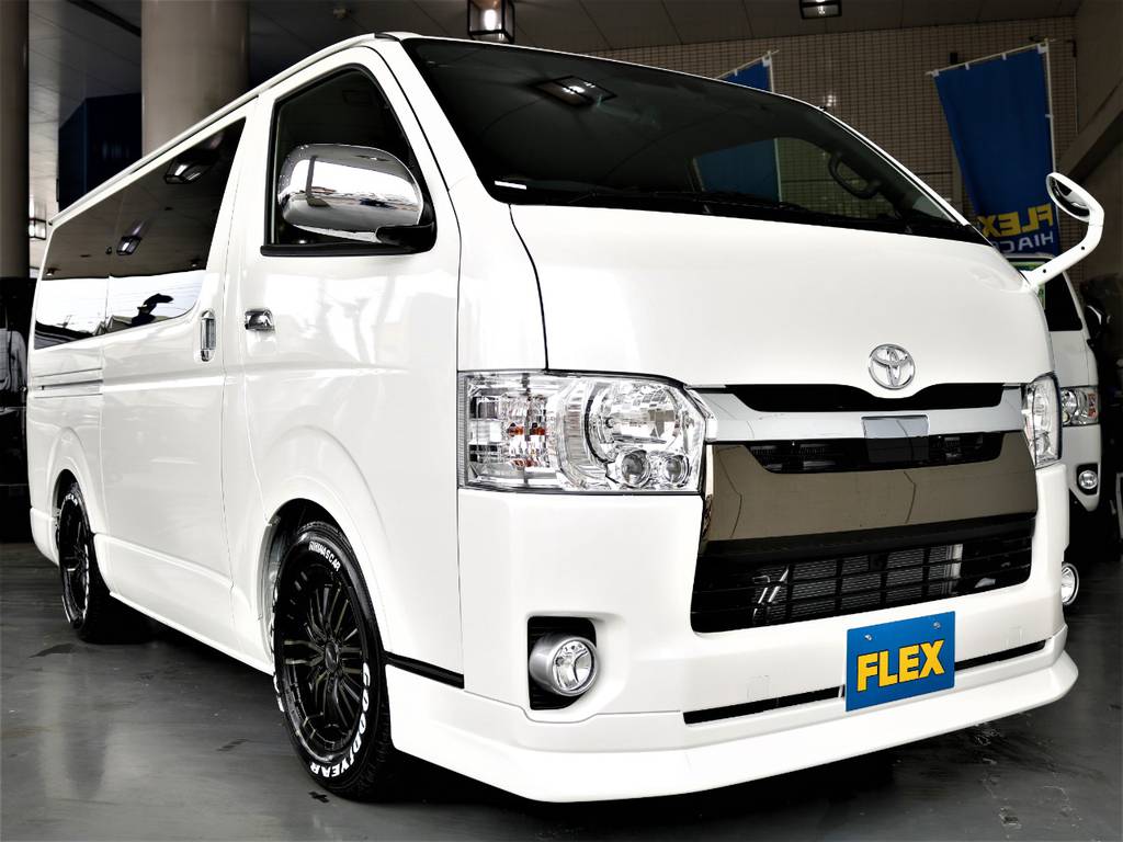 FLEXオリジナルDelfino Lineフロントスポイラー！