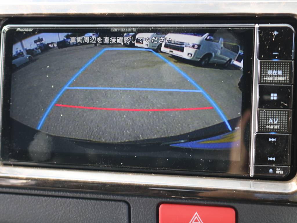 バックカメラ連動加工済み！