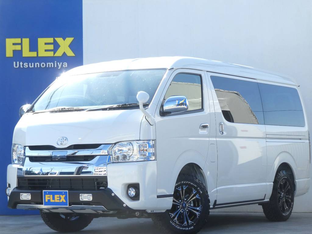 新車　ハイエース　ワゴンＧＬ　４ＷＤ　ワイルドギアが完成しましたよ！！