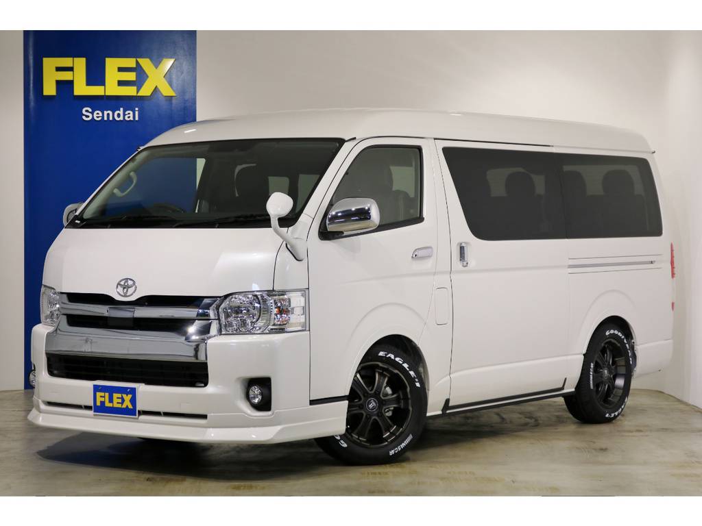 新車　ワゴンＧＬ　４ＷＤ　寒冷地仕様　トヨタ・セーフティ・センス搭載！ＦＬＥＸオリジナル内装架装「アレンジＲ１」！