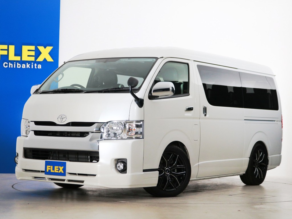 トヨタ ハイエース 2 7 Gl ロング ファインテックツアラー 車探しなら中古車 新車の専門店flex フレックス へ