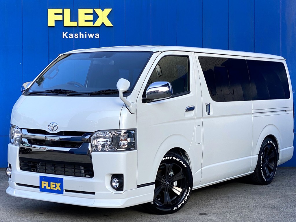 新車ハイエース スーパーＧＬ ダークプライムⅡ ＦＬＥＸオリジナル アレンジＦＵ－Ｎが入庫しました！！