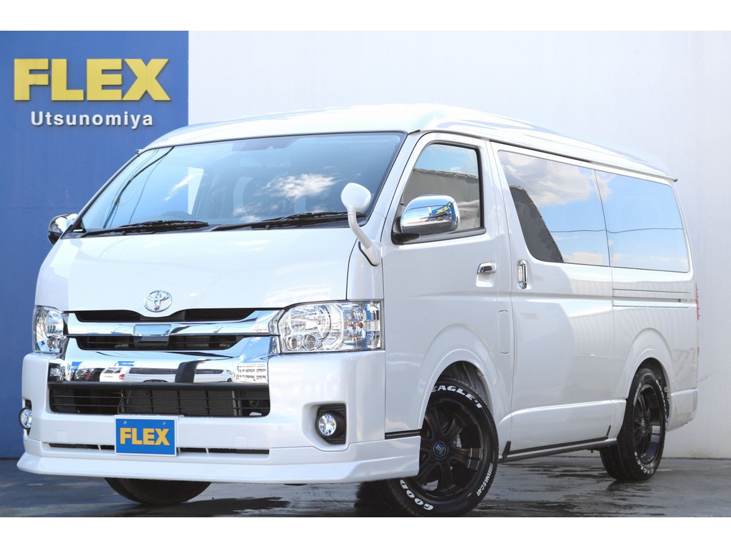 新車　ＴＳＳ付き　ハイエース　ワゴンＧＬ　４ＷＤ　内装架装Ｒ１が完成しましたよ！！