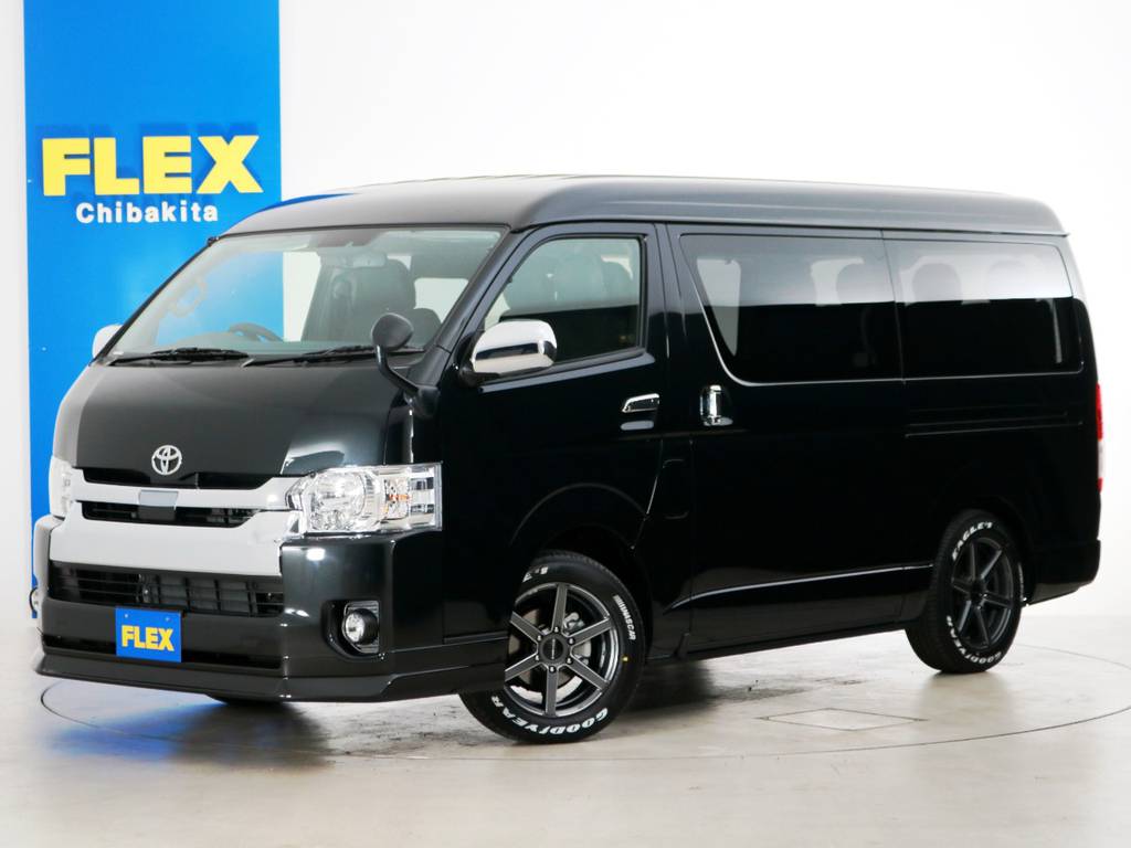 新車未登録　ハイエースワゴンＧＬ　ガソリン４ＷＤ　ＦＬＥＸオリジナル内装アレンジ【アレンジＲ１】！