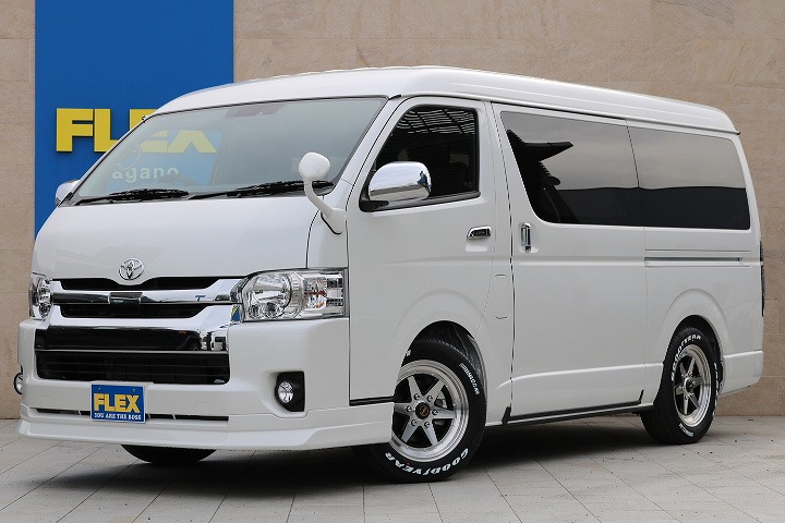 ランクルハイエース長野店TEL026-214-8766長野インターより車で１０分。古戦場方面にお進みいただき、古戦場入り口の信号を左折後、一つ目の交差点に面しております。