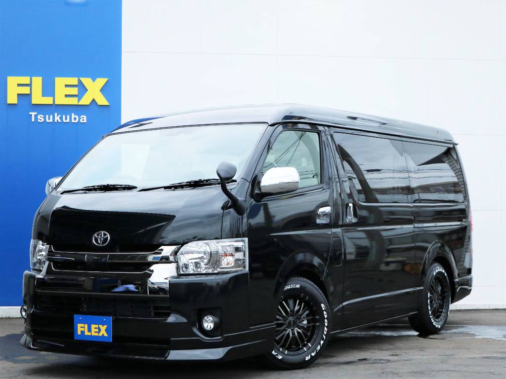 新車ハイエースＶスーパーＧＬ５人乗り２ＷＤディーゼル車！特別仕様車ダークプライム２！