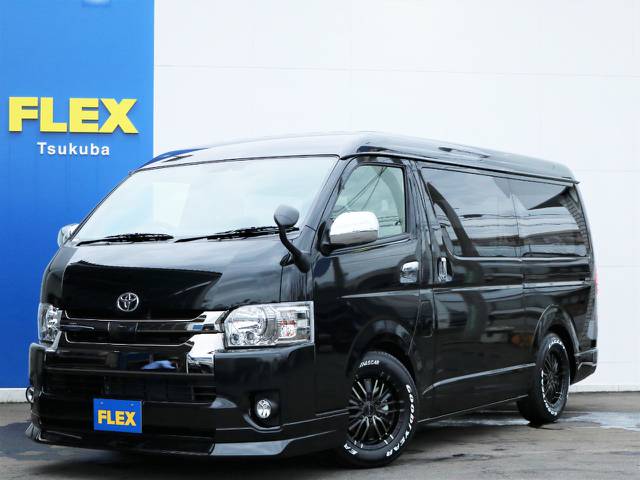 新車ハイエースＶスーパーＧＬ５人乗り２ＷＤディーゼル車！特別仕様車ダークプライム２！