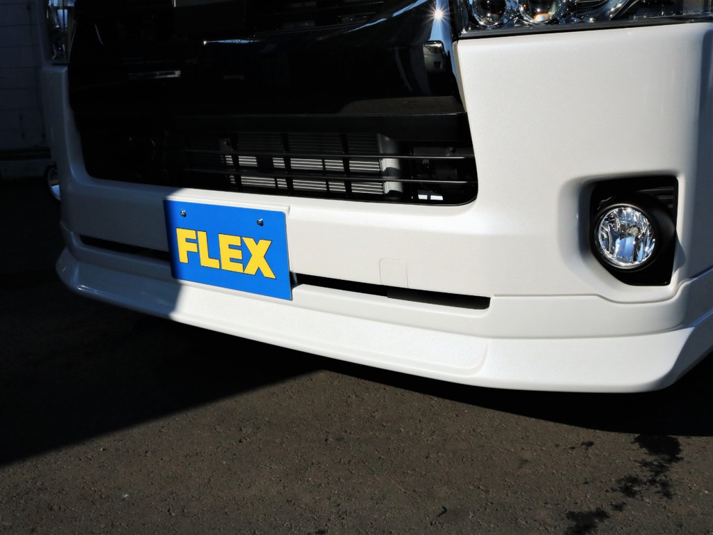 ＦＬＥＸオリジナルデルフィーノラインフロントスポイラー！