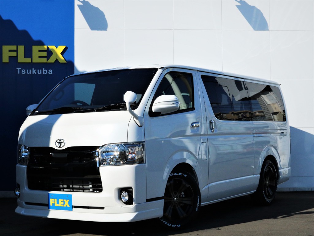 新車ハイエースＶスーパーＧＬ５人乗り２ＷＤディーゼル車！特別仕様車ダークプライム２が完成致しました！