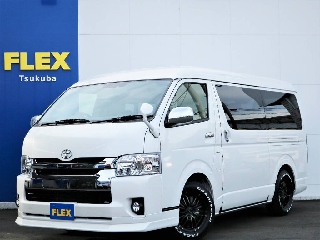 新車ハイエースW「ＧＬ」１０人乗り４ＷＤガソリン車！内装アレンジＶＥＲ２が完成！