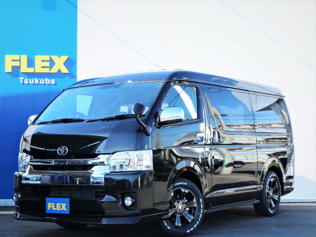 新車ハイエースＷ「ＧＬ」１０人乗り４ＷＤガソリン車！内装アレンジＶＥＲ２が完成！