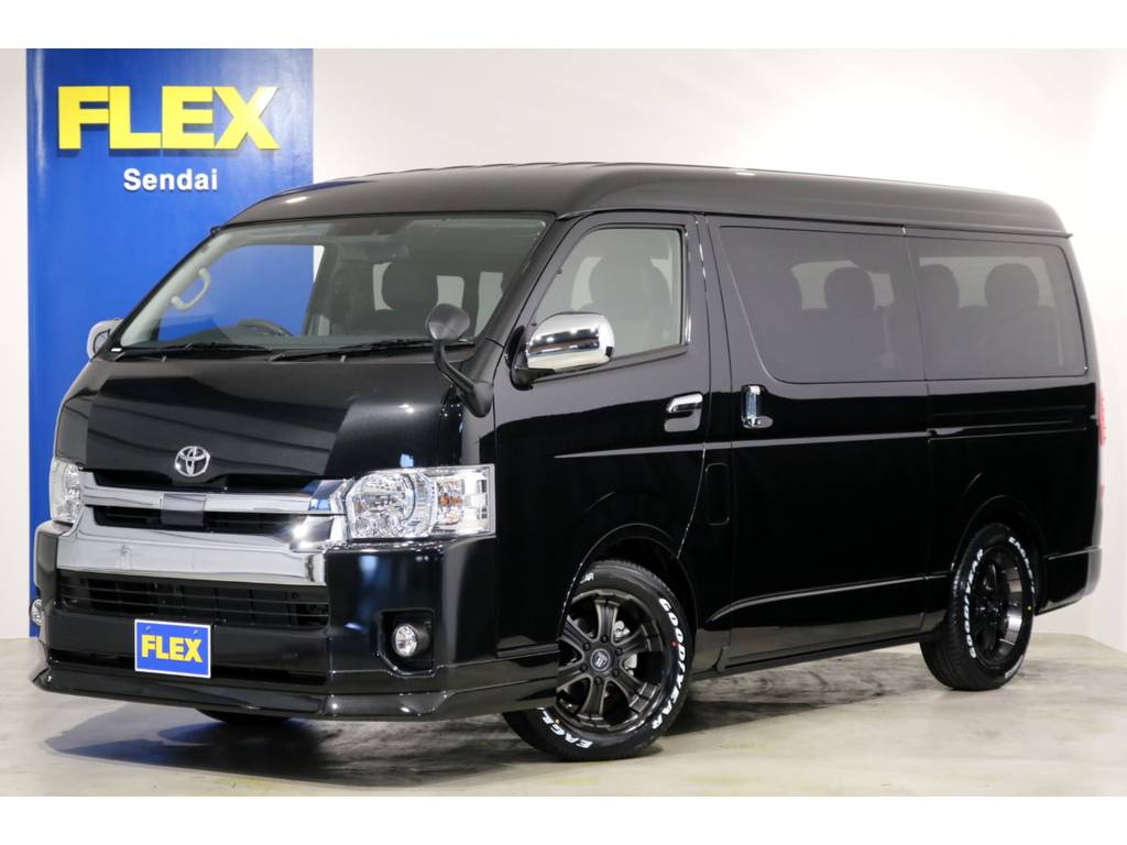 新車 ワゴンGL 4WD 寒冷地仕様 トヨタ・セーフティ・センス搭載!FLEXオリジナル内装架装「Ver1」!