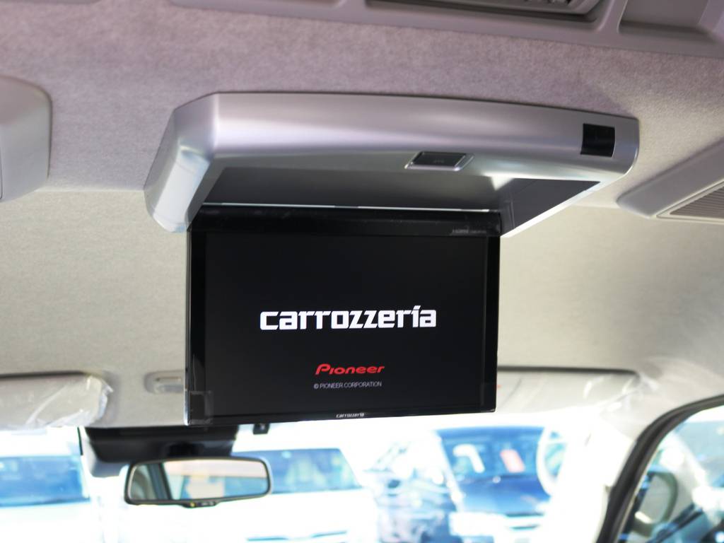 カロッツェリア　１０．２型　フリップダウンモニター！