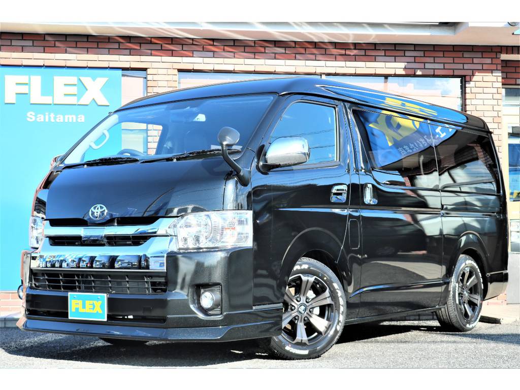 ハイエースワゴンＧＬ人気のＶｅｒ１施工済み！！