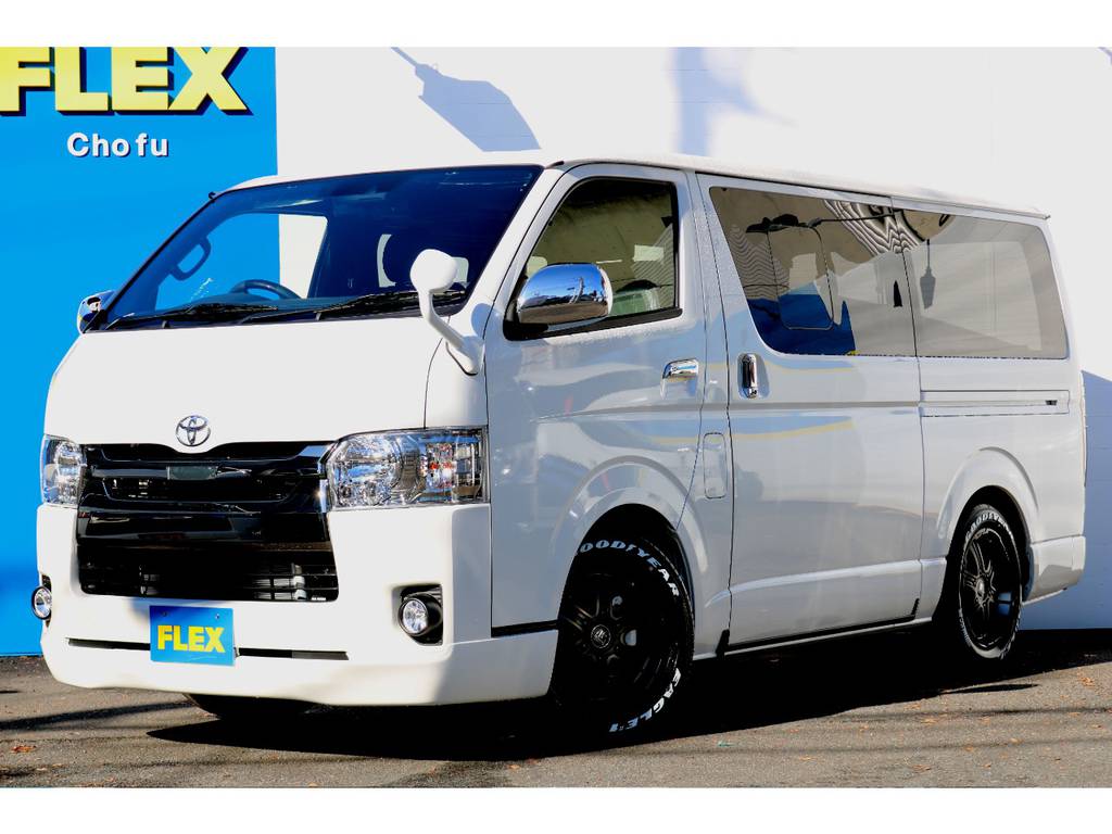 ハイエース調布店０４２４－４０－１１９１までお問い合わせください！新車ハイエースＶダークプライムⅡ４ＷＤ！寒冷地仕様車！