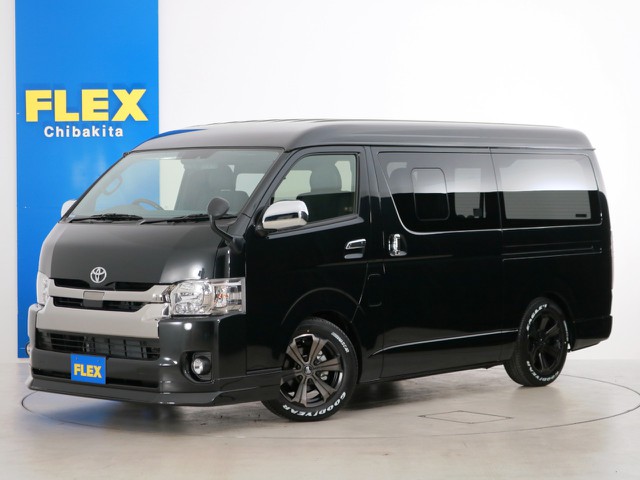 新車未登録　ハイエースバン　Ｓ－ＧＬ　ワイド　ＤＰⅡ　ＤＴ２ＷＤ　床張りカスタムＰＫＧ！