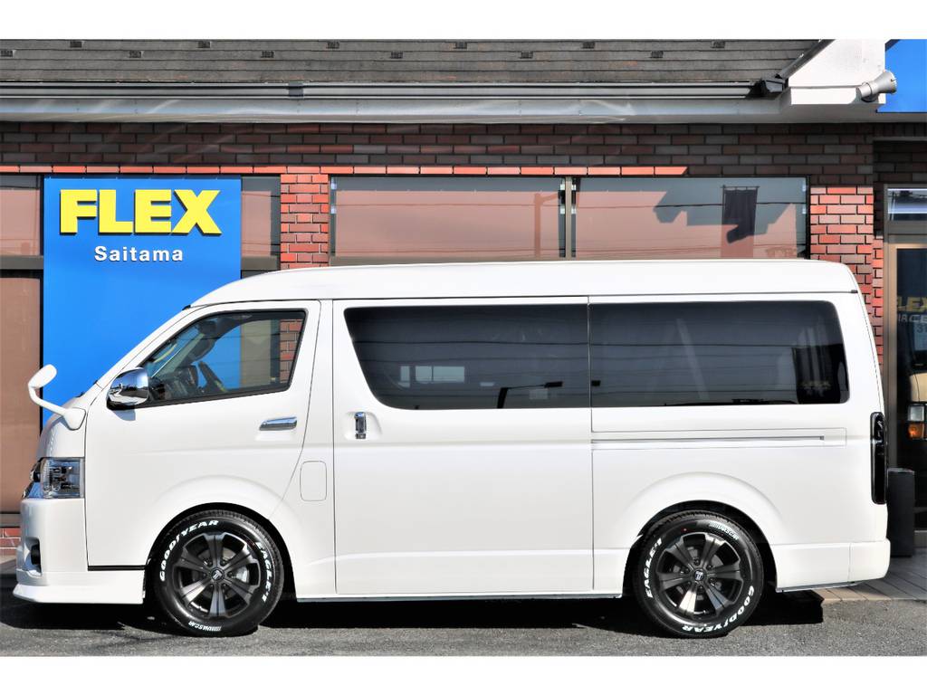 １．５インチローダウン施工済みですので駐車場問題も解決！！