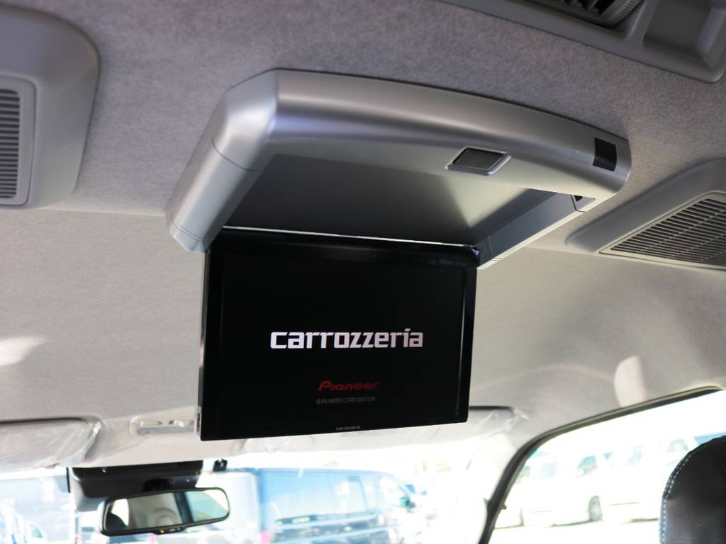 カロッツェリア　１０．２型　フリップダウンモニター！