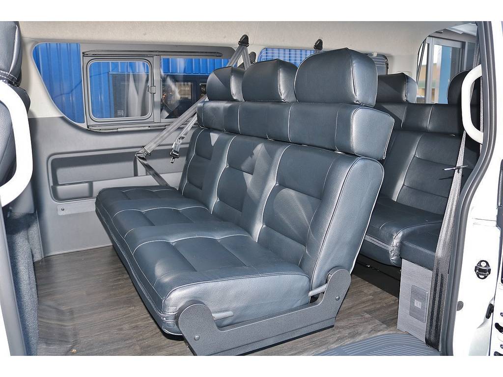 オリジナルベッドキット・重歩行用床張り施工でファミリーカー・車中泊・トランポなど様々な用途にお使い頂けます！