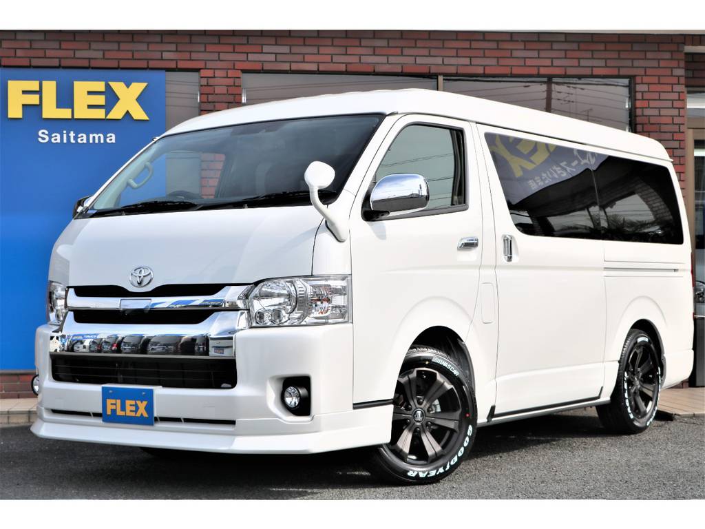 新車ハイエースワゴンＧＬ４ＷＤ寒冷地仕様ツインモニターパッケージ完成！！
