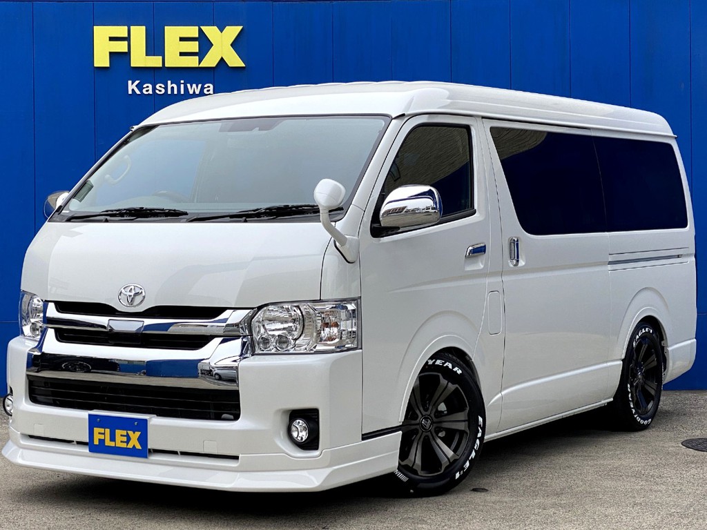 新車ハイエースワゴンＧＬ フレックスオリジナルシートアレンジＶｅｒ５ トリプルナビパッケージが入庫しました！！
