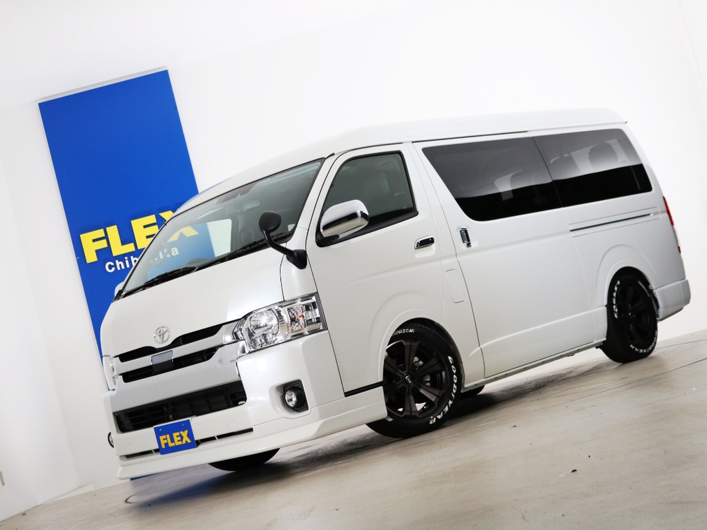 新車未登録　ハイエースワゴンＧＬ　ガソリン２ＷＤ　１０人乗り３ナンバー登録　ＦＬＥＸオリジナル内装アレンジ【Ｖｅｒ１０】！
