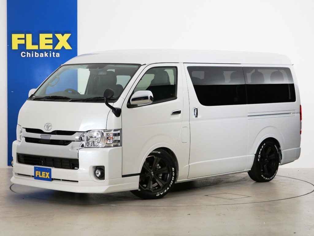 新車未登録　ハイエースワゴンＧＬ　ガソリン２ＷＤ　ＦＬＥＸオリジナル内装アレンジ【Ｖｅｒ１０】！
