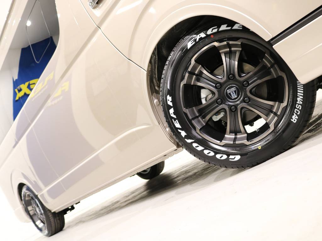 オリジナルカラーバルベロディープスとナスカータイヤ17in！