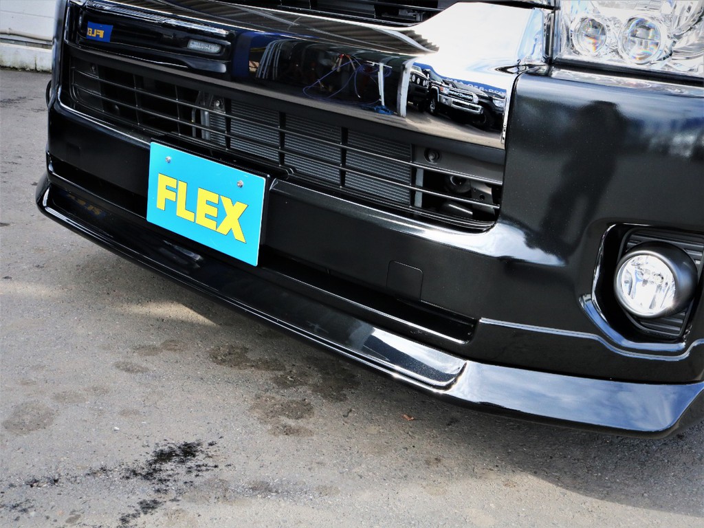 ＦＬＥＸオリジナルデルフィーノラインフロントスポイラー！